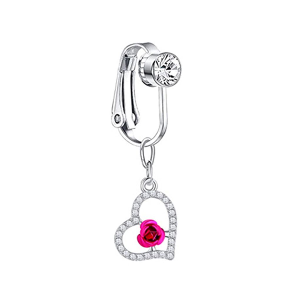 Body Jewelry Belly Button Rings - ビーチアクセサリー ノンピアス 軟骨クリップ へそピアス フェイクへそピアス ボディジュエリー