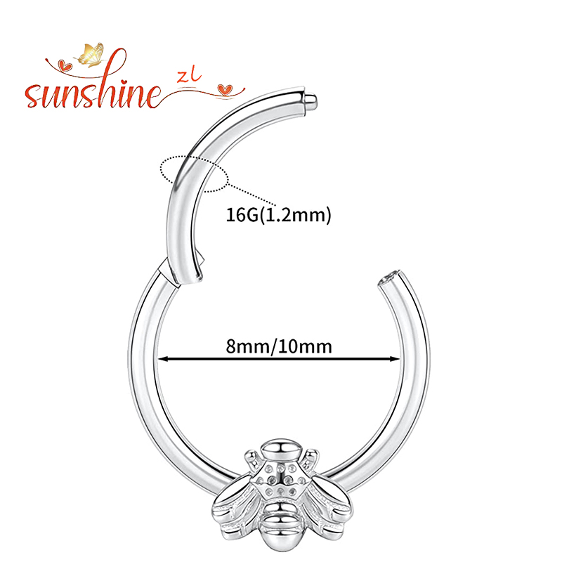 1PS ステンレス製 高品質 ウォータードロップ セプタムピ - Body Jewelry Quality のレビューと価格