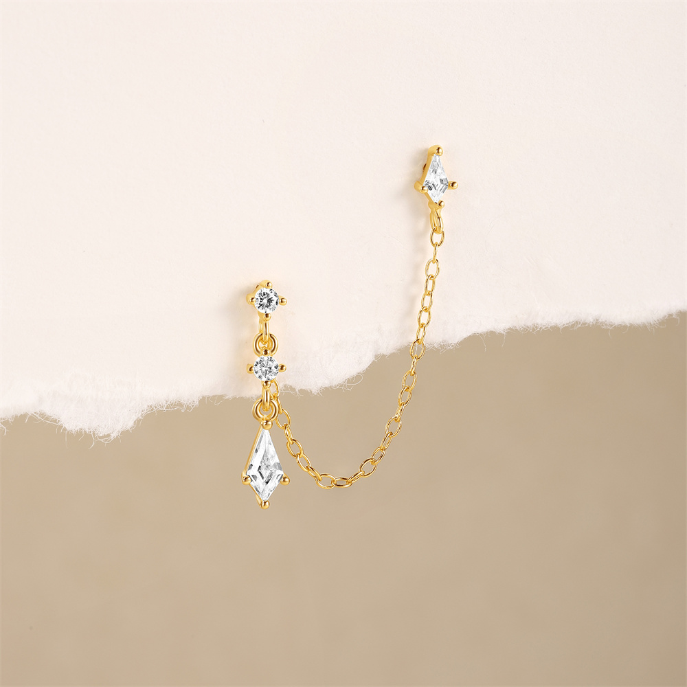 Aide 925 スターリングシルバーシングル 1PC タッ - Body Jewelry Ear のレビューと価格