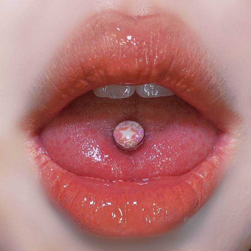1Pc 新しいトレンディな甘いクールなスタイルのステンレス鋼 - Body Jewelry Quality のレビューと価格