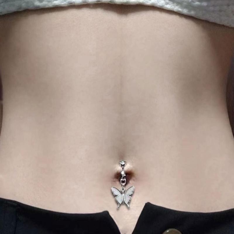スタイリッシュなへそジュエリー トレンディな銅製へそクリップ - Body Jewelry Belly Button Rings のレビューと価格