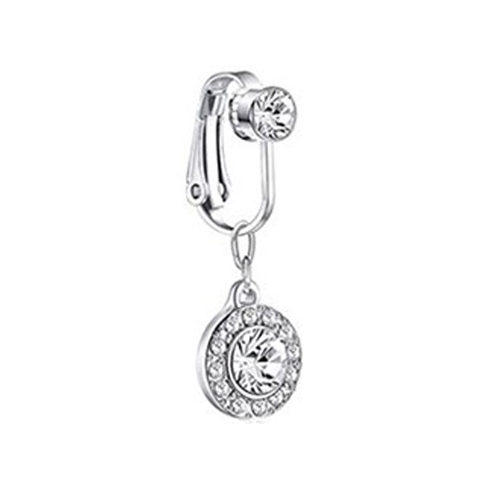 ファッション女性用ベリーボタンリング、非ピアス式軟骨クリップ - Body Jewelry Belly Button Rings のレビューと価格