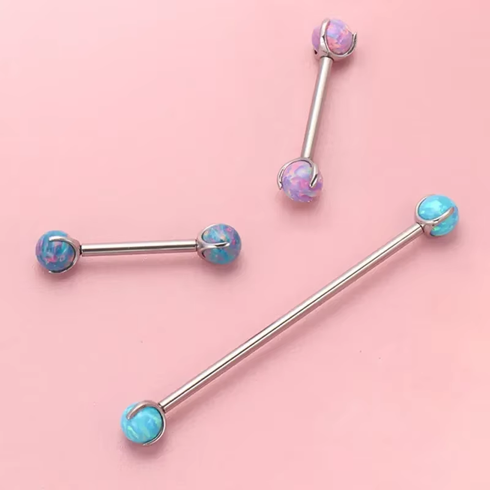 F136 チタン ドリームシリーズ オパール イヤーブリッジ - Body Jewelry Quality のレビューと価格