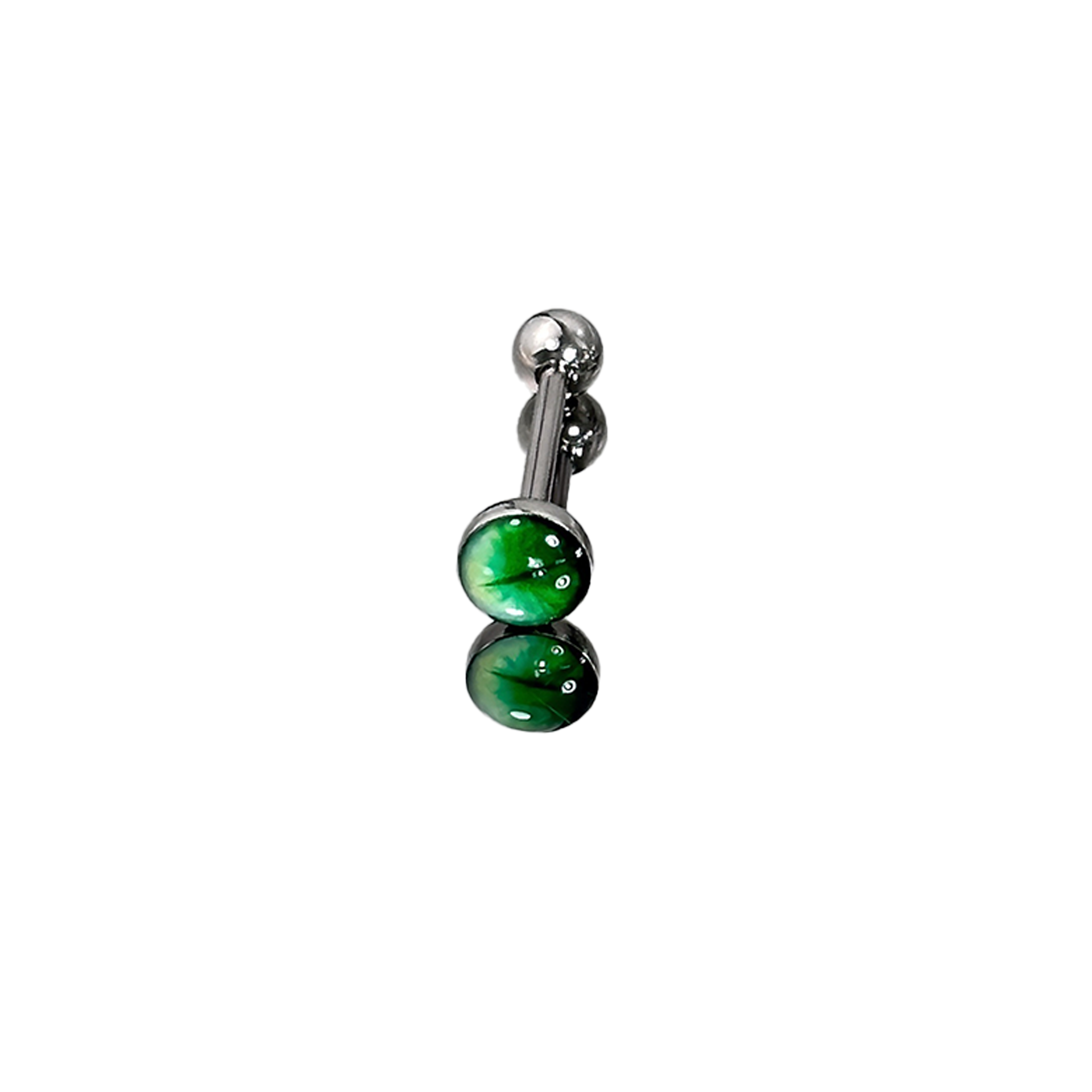 1個 高品質 トレンド グリーン スパークリング クロス マ - Body Jewelry Quality のレビューと価格